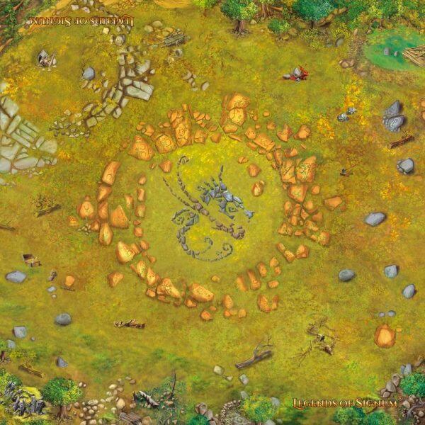 Legends of Signum table top wagaming battlefield