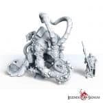 Large scale new year fantasy miniature