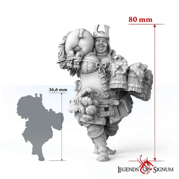 The innkeeper barrista large scale miniature