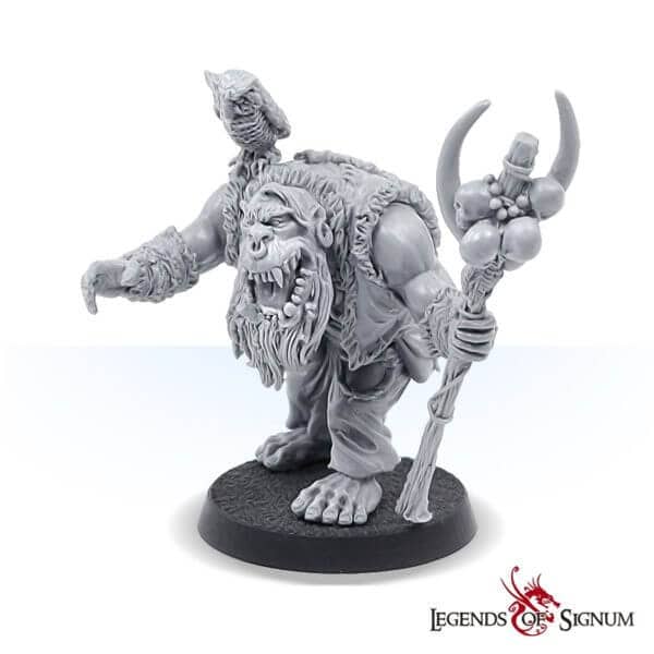 Orc shaman high quality fantasy miniature